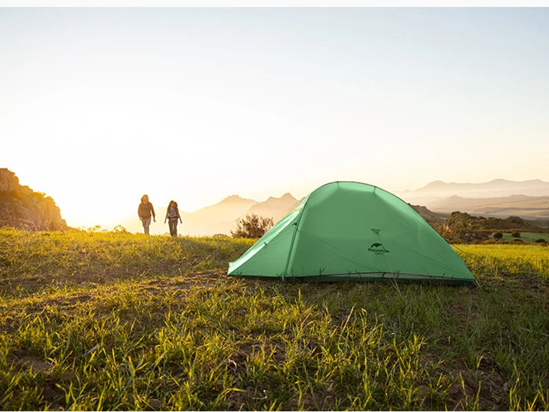 Naturehike Cloud Up 2 Person Camping Tent Waterproof Easy Build Ultralight Beach Tent Outdoor Hiking Backpacking Shelter Tents