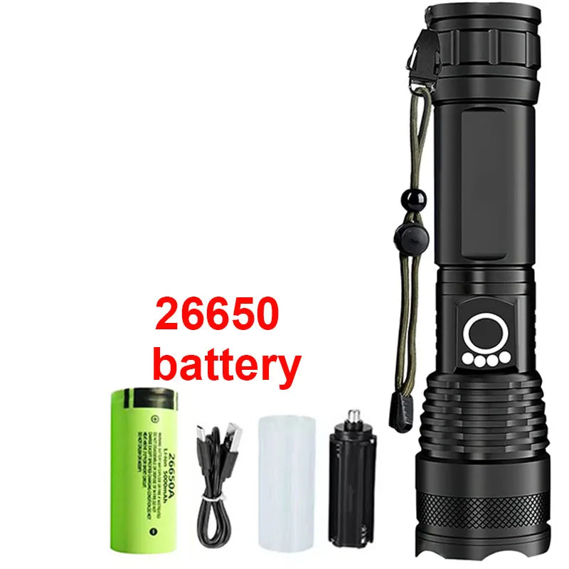Ultra-Bright Tactical Flashlight