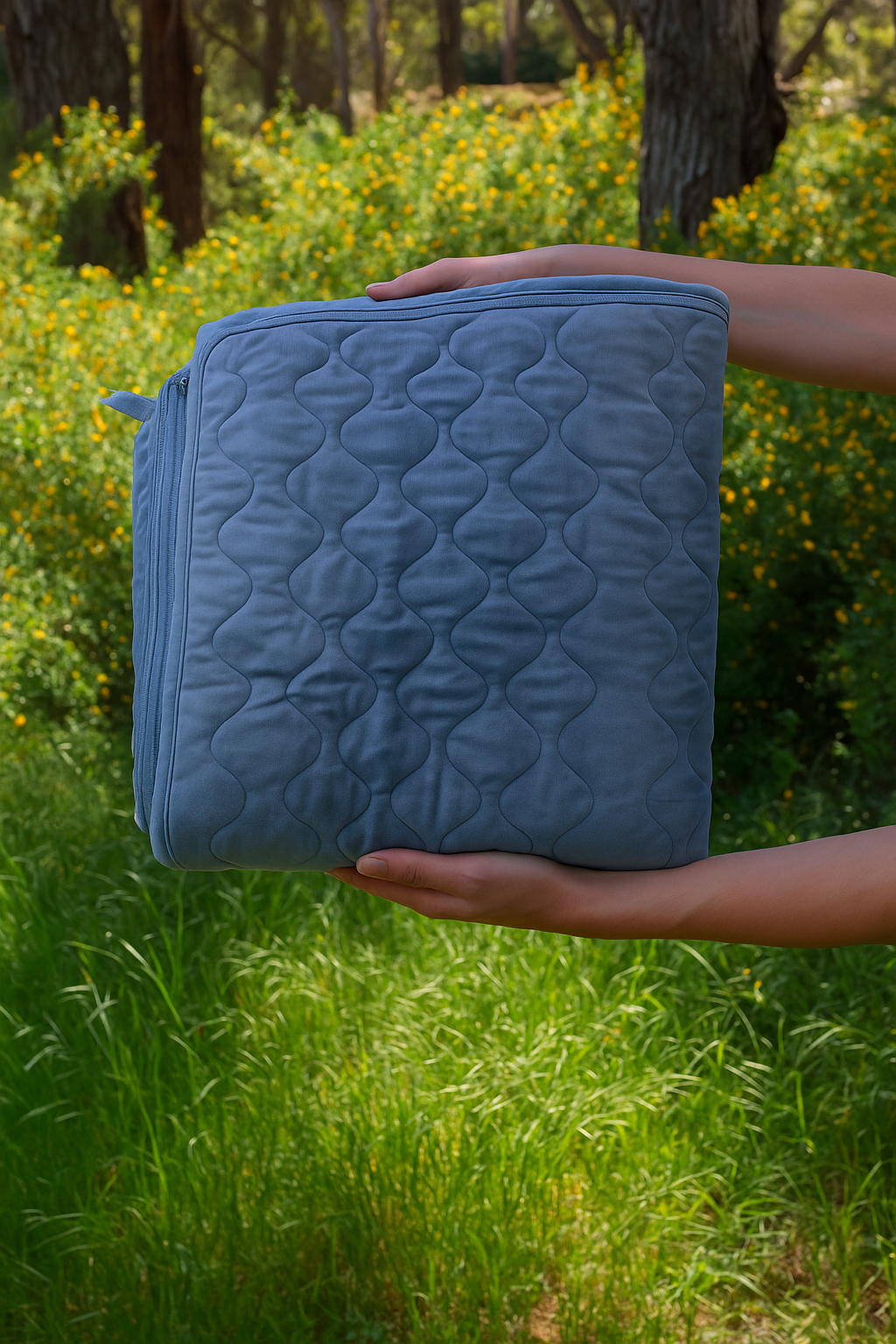 12V Heated Travel Blanket | Plush Electric Car Warmer