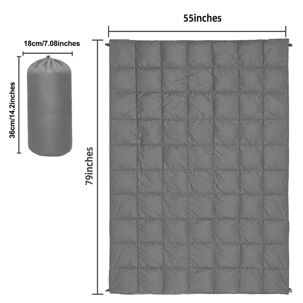 Camping lightweight Travel blanket Winter Summer Four Seasons Camping Mat For winter travel camping skiing