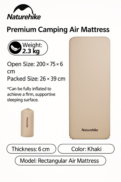 Naturehike Self-Inflating Ultralight Camping Mattress 6cm