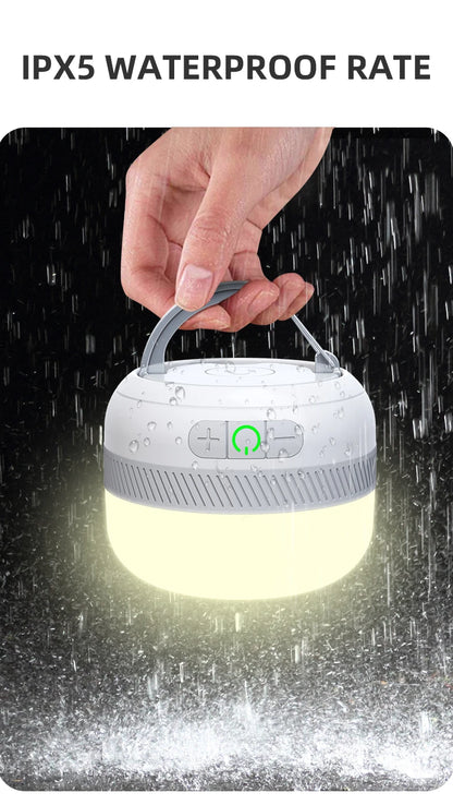 LV10 Rechargeable Camping Lantern 230 Hour Camping Flashlight with Magnet Lighting Fixture Tent Fishing Portable Emergency Light