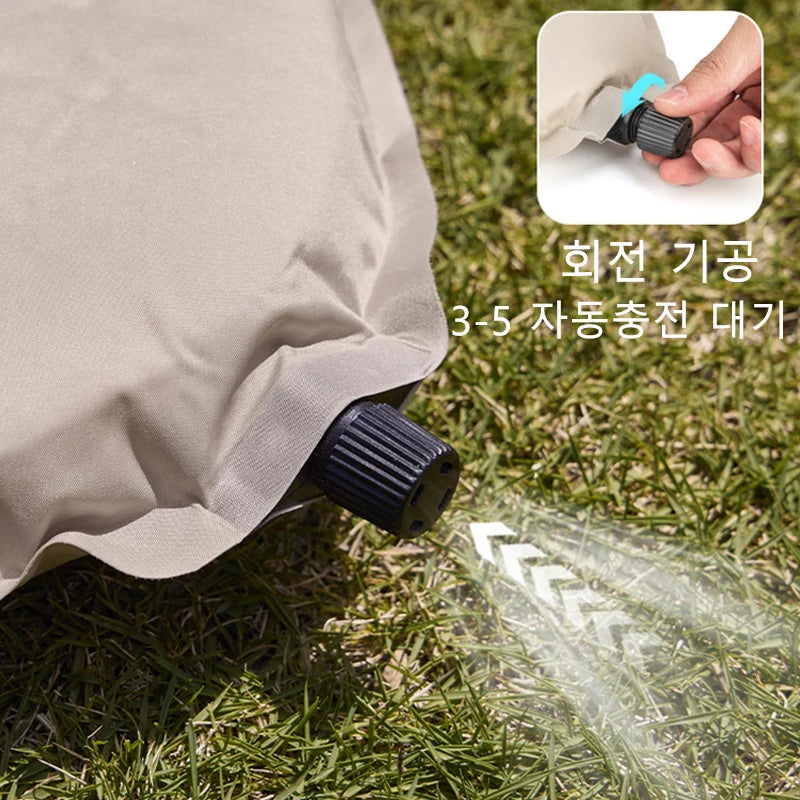 Naturehike 2025 New Self Inflating Air Mattress 6cm Thicken Ultralight Picnic Sleeping Pad Folding Outdoor Camping Air Mat