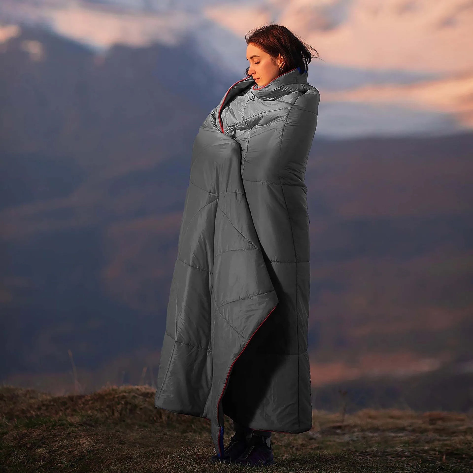 Camping lightweight Travel blanket Winter Summer Four Seasons Camping Mat For winter travel camping skiing